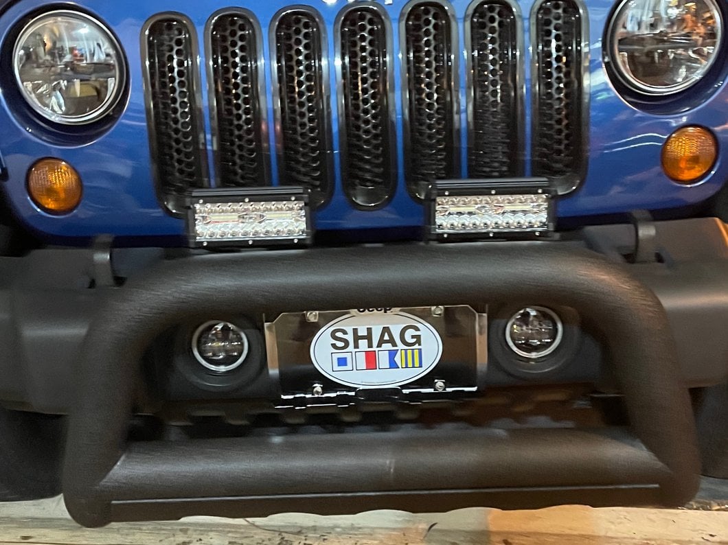 Raxiom Axial Series 4-Inch LED Fog Lights with RGB Halo (07-18 Jeep Wrangler JK)