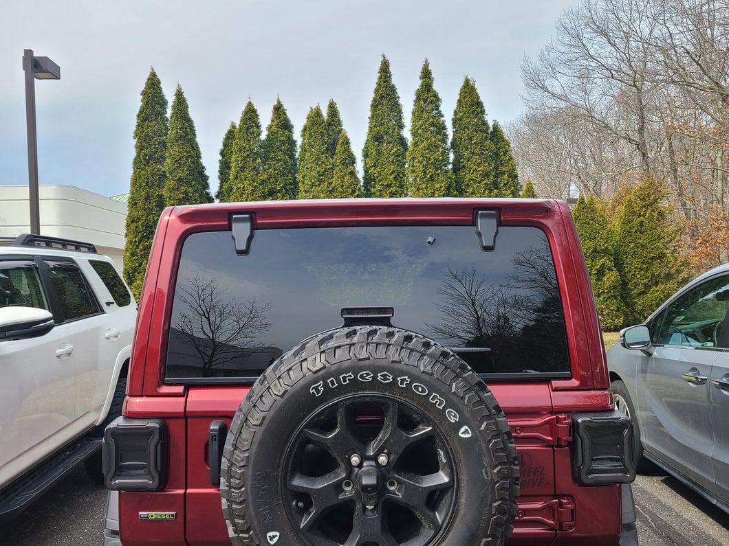 Raxiom Axial Series LED Third Brake Light; Smoked (18-25 Jeep Wrangler JL)