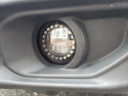 Raxiom Axial Series Nighthawk LED Fog Lights (18-25 Jeep Wrangler JL Sport)
