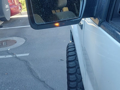 Raxiom Axial Series Sequential Side Mirror LED Turn Signals; Smoked (04-14 F-150)