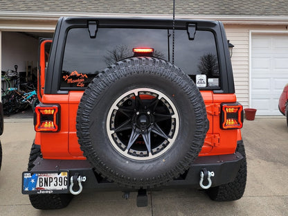 Raxiom Axial Series LED Third Brake Light; Smoked (18-25 Jeep Wrangler JL)