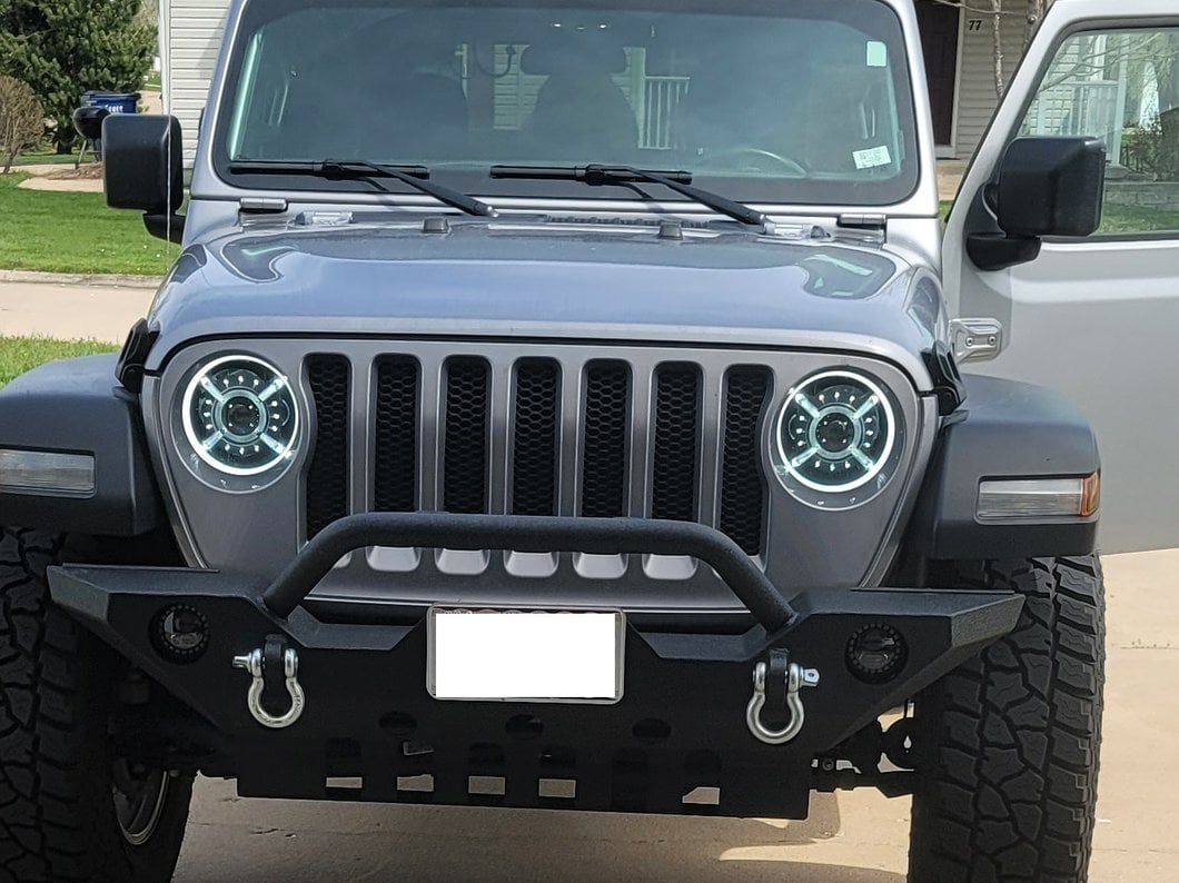 Raxiom Axial Series Nighthawk LED Fog Lights (18-25 Jeep Wrangler JL Sport)