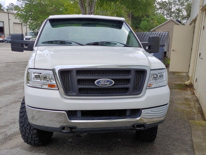 Raxiom Axial Series Projector Headlights; Chrome Housing; Clear Lens (04-08 F-150)