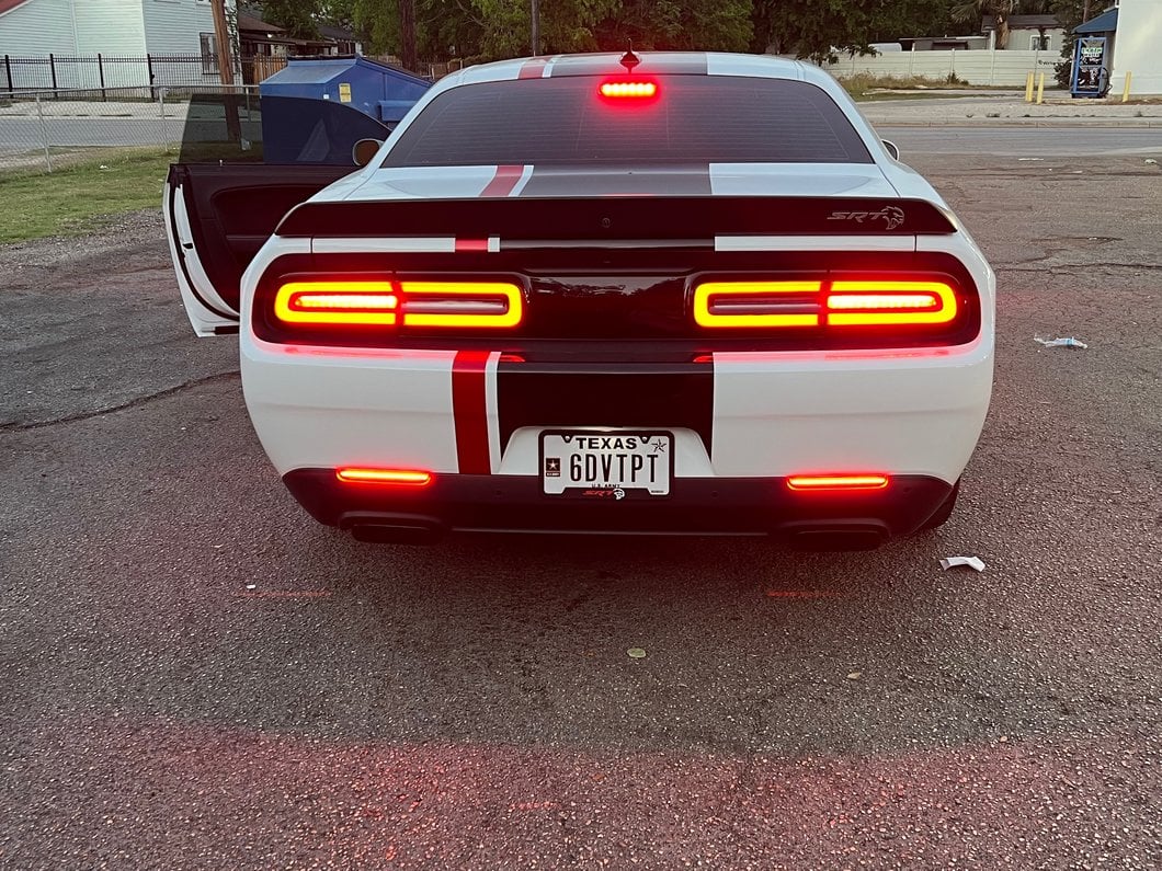 Raxiom Axial Series LED Rear Bumper Reflector Lamps (15-23 Challenger)