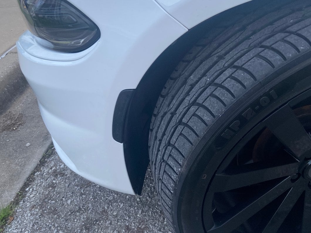 Raxiom Axial Series LED Side Marker Lights; Front and Rear; Smoked (15-23 Charger, Excluding Widebody)