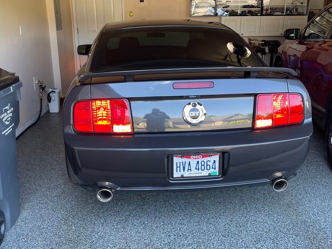 Raxiom Axial Series LED Sequential Chase Tail Light Kit; Plug-and-Play (05-09 Mustang)