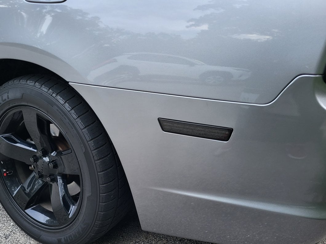 Raxiom Axial Series LED Rear Side Marker Lights; Smoked (11-14 Charger)