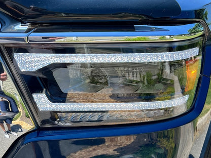Raxiom LED Headlights; Black Housing; Clear Lens (19-24 RAM 1500 w/ Factory Halogen Headlights)