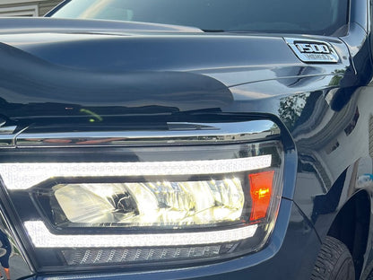 Raxiom LED Headlights; Black Housing; Clear Lens (19-24 RAM 1500 w/ Factory Halogen Headlights)