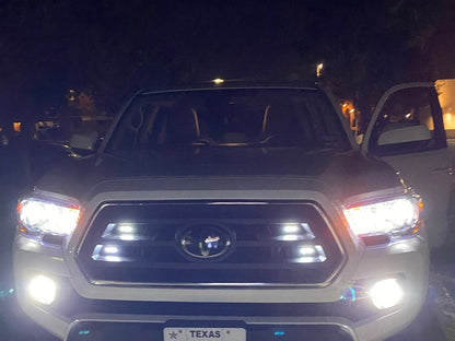 Raxiom Axial Series 6000K LED Headlight Bulbs; Low Beam; H11 (16-23 Tacoma)