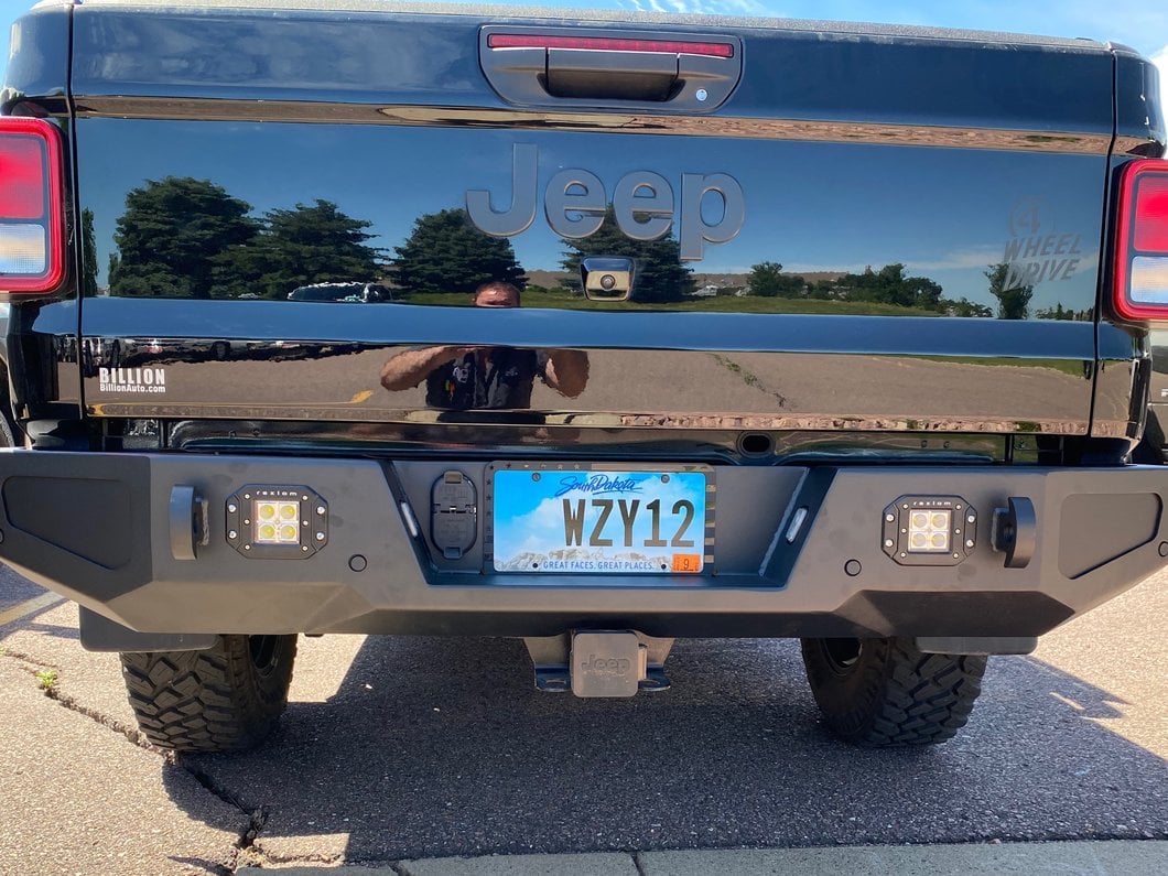 Raxiom 3-Inch Flush Mount 4-LED Off Road Light; Flood Beam (Universal; Some Adaptation May Be Required)