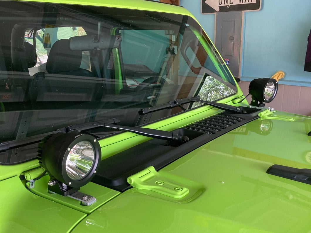 Raxiom Axial Series 4-Inch Round LED Off-Road Light (Universal; Some Adaptation May Be Required)