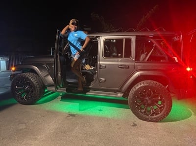 Raxiom Axial Series Multi-Color Underbody Rock Light Kit with Bluetooth Remote (Universal; Some Adaptation May Be Required)