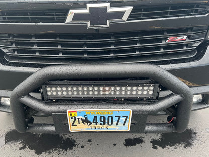 Raxiom Axial Series 20-Inch Dual-Row LED Light Bar; Combo Beam (Universal; Some Adaptation May Be Required)