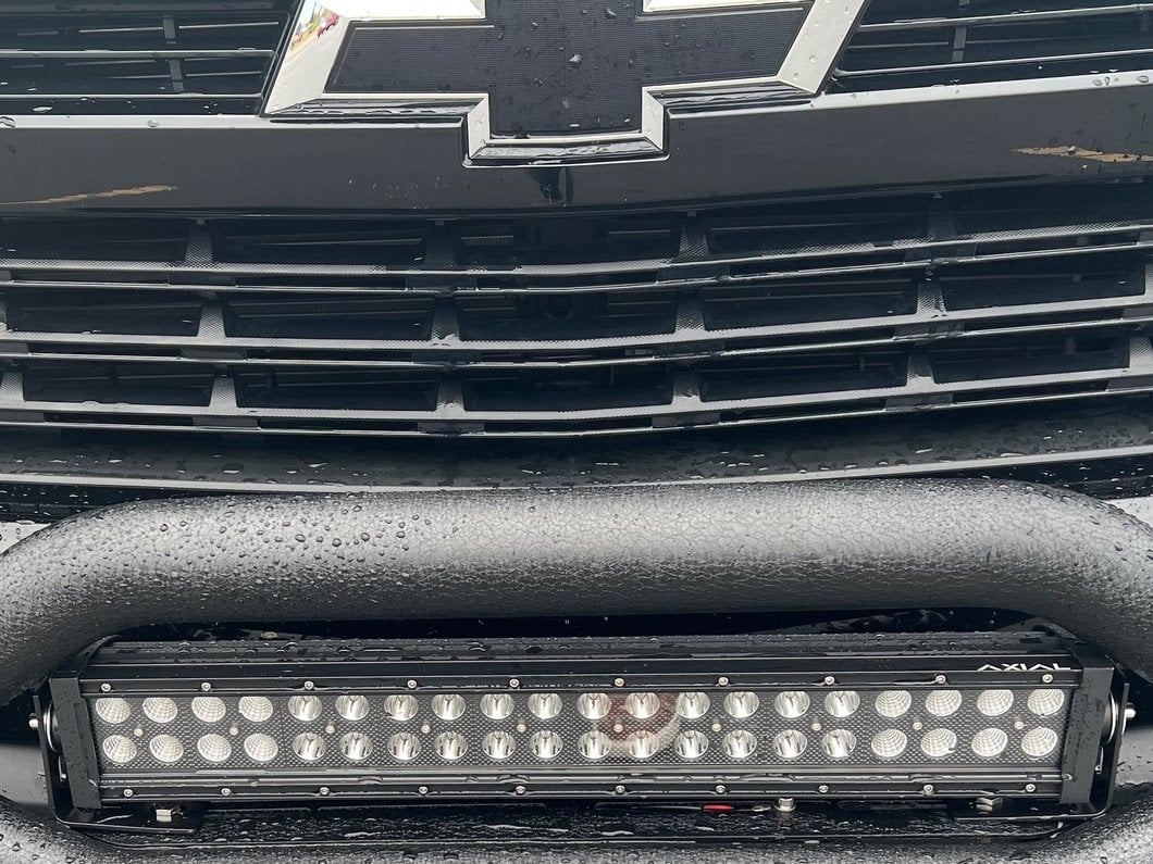 Raxiom Axial Series 20-Inch Dual-Row LED Light Bar; Combo Beam (Universal; Some Adaptation May Be Required)