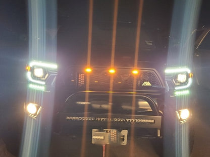Raxiom Axial Series Switchback Projector Headlights; Black Housing; Clear Lens (12-15 Tacoma)