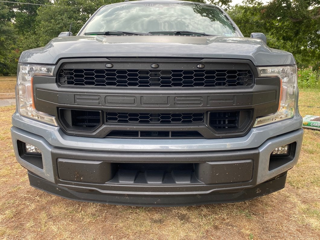 Raxiom Axial Series LED Grille Lights; Smoked (10-20 F-150 Raptor)