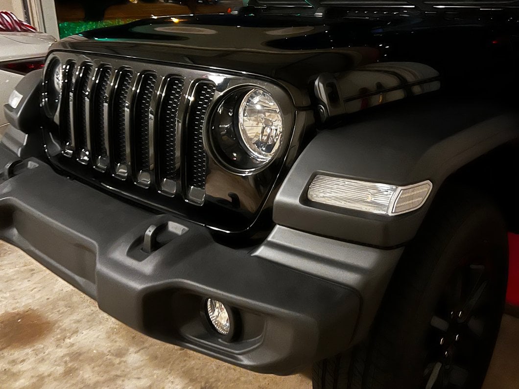 Raxiom Axial Series LED Fender Flare Marker Lights; Clear (18-25 Jeep Wrangler JL)