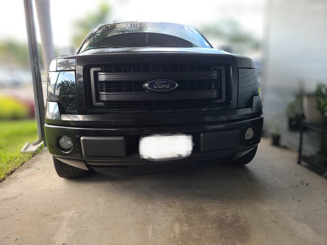 Raxiom Axial Series OEM Style Replacement Headlights; Chrome Housing; Smoked Lens (09-14 F-150 w/ Factory Halogen Headlights)