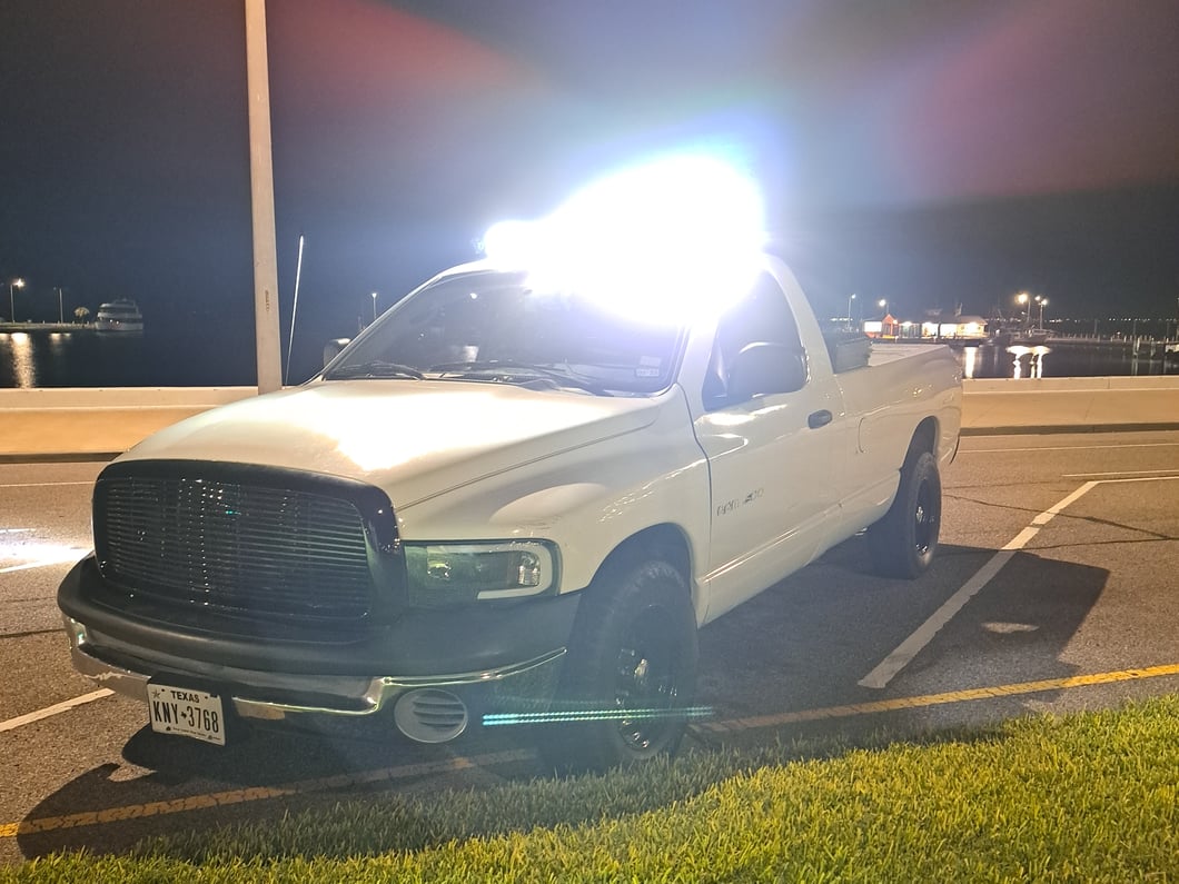 Raxiom Axial Series 50-Inch Dual Row LED Light Bar; Combo Beam (Universal; Some Adaptation May Be Required)