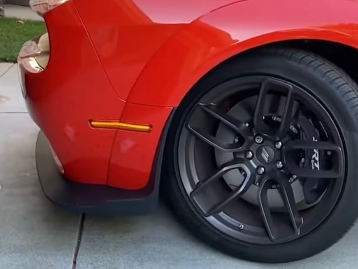 Raxiom Axial Series LED Side Marker Lights; Front and Rear; Smoked (18