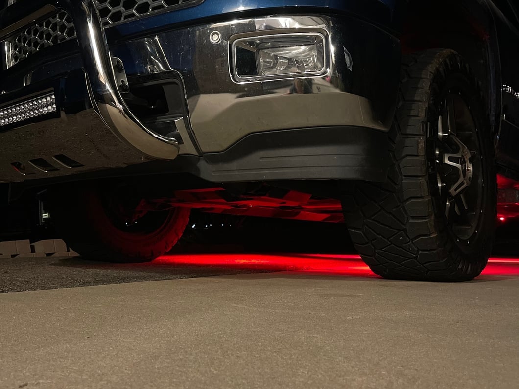 Raxiom Axial Series Multi-Color Underbody Rock Light Kit with Bluetooth Remote (Universal; Some Adaptation May Be Required)