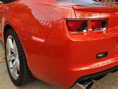 Raxiom Axial Series LED Front and Rear Side Markers; Clear (10-15 Camaro)