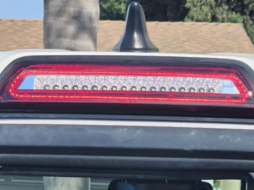 Raxiom Axial Series LED Third Brake Light; Clear with Smoked Lens (16-23 Tacoma)