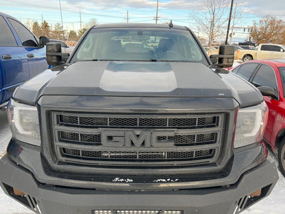 Raxiom Axial Series Projector Headlights; Black Housing; Clear Lens (14-15 Sierra 1500 w/ Factory Halogen Headlights)