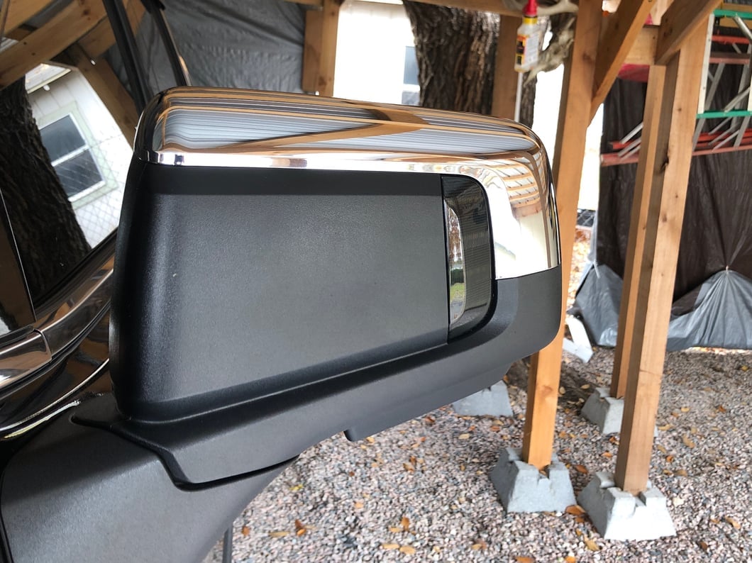 Raxiom Axial Series LED Mirror Lights; Smoked (19-25 Sierra 1500)