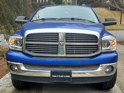 Raxiom Axial Series LED DRL Projector Headlights; Chrome Housing; Clear Lens (06-08 RAM 1500)