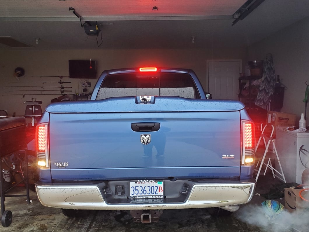 Raxiom Axial Series LED Third Brake Light; Smoked (02-08 RAM 1500)