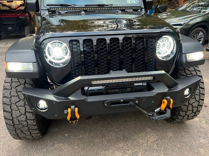 Raxiom Axial Series Switchback LED Front Turn Signal Light Bulbs (20-25 Jeep Gladiator JT Overland, Sport)