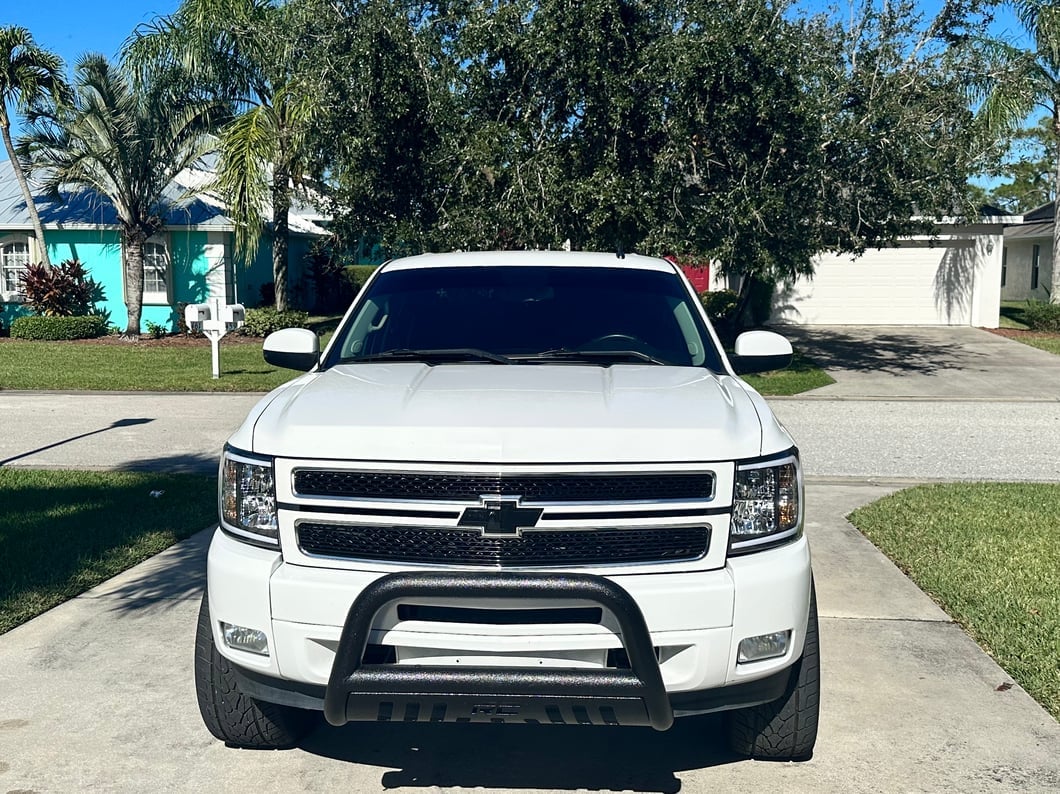 Raxiom Axial Series Headlights with Sequential LED Bar; Black Housing; Clear Lens (07-13 Silverado 1500)