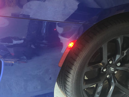 Raxiom Axial Series LED Side Marker Lights; Clear (15-23 Charger, Excluding Widebody)
