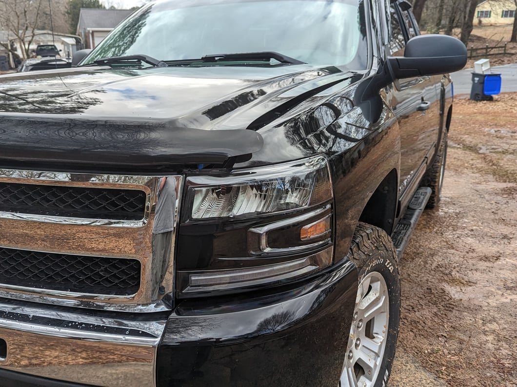Raxiom LED Headlights; Black Housing; Clear Lens (07-13 Silverado 1500)