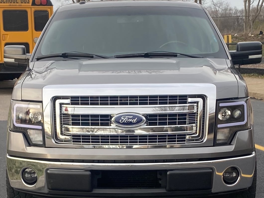 Raxiom Axial Series White LED Mirror Turn Signal; Clear (09-14 F-150)