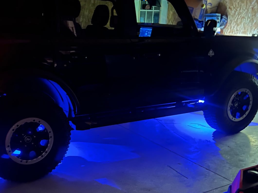 Raxiom Axial Series Multi-Color Underbody Rock Light Kit with Bluetooth Remote (Universal; Some Adaptation May Be Required)
