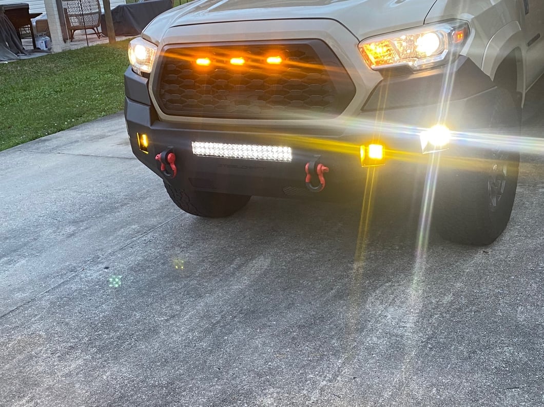 Raxiom Axial Series 20-Inch Dual-Row LED Light Bar; Combo Beam (Universal; Some Adaptation May Be Required)