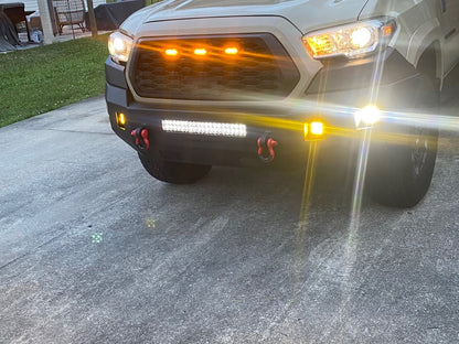 Raxiom Axial Series 20-Inch Dual-Row LED Light Bar; Combo Beam (Universal; Some Adaptation May Be Required)