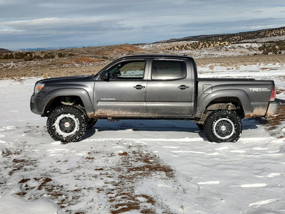 Raxiom Axial Series Switchback Projector Headlights; Chrome Housing; Clear Lens (12-15 Tacoma)