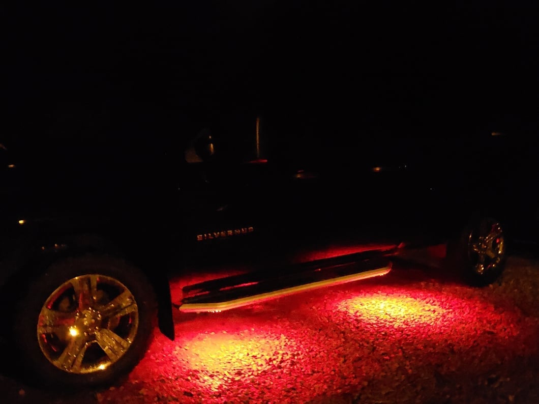 Raxiom Axial Series Multi-Color Underbody Rock Light Kit with Bluetooth Remote (Universal; Some Adaptation May Be Required)