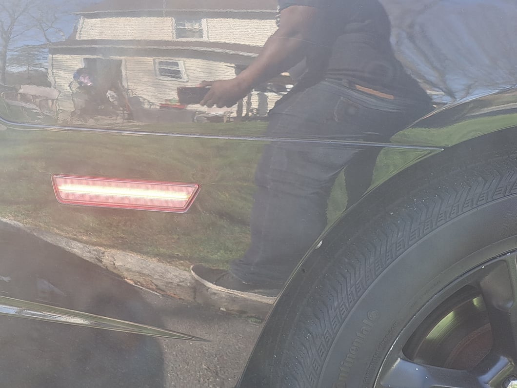 Raxiom Axial Series LED Rear Side Marker Lights; Clear (11-14 Charger)
