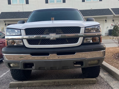 Raxiom Axial Series OEM Style Replacement Headlights; Chrome Housing; Clear Lens (03-06 Silverado 1500)