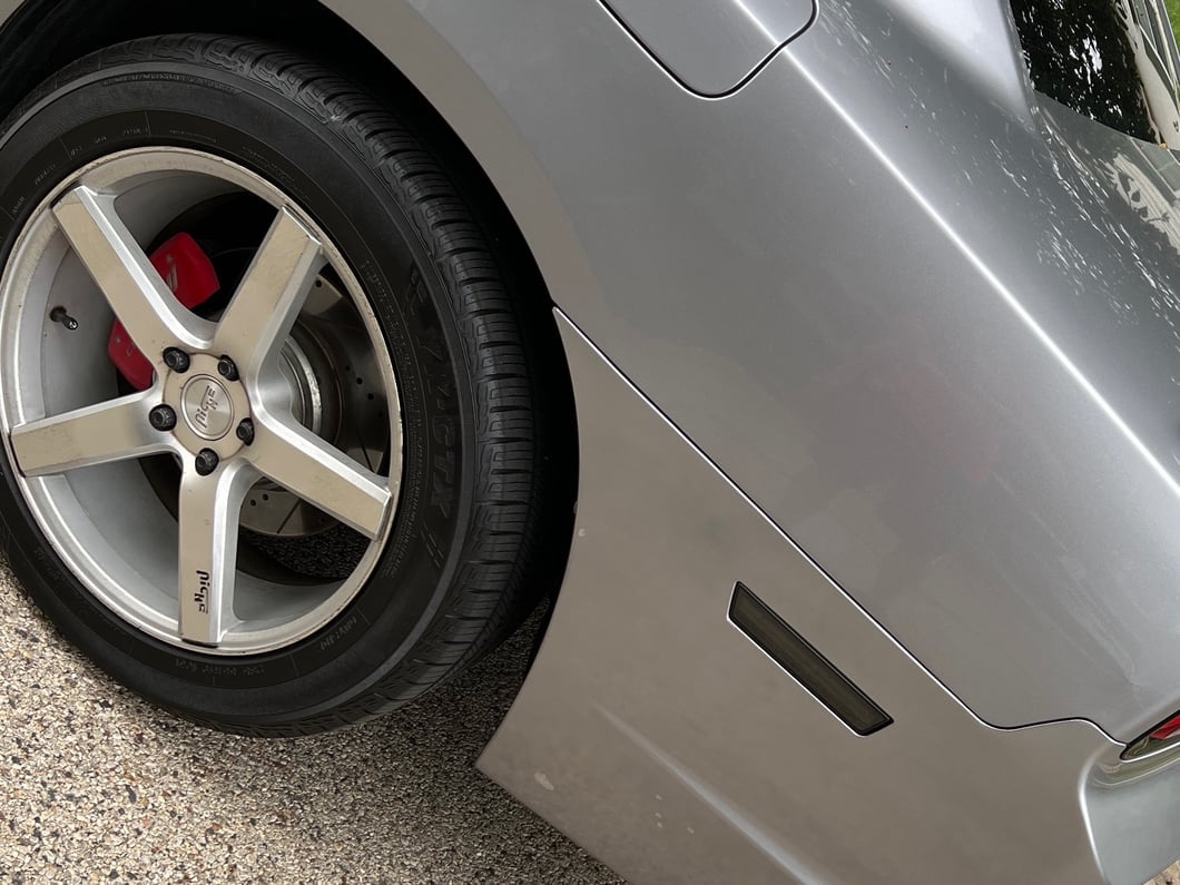 Raxiom Axial Series LED Rear Side Marker Lights; Smoked (11-14 Charger)