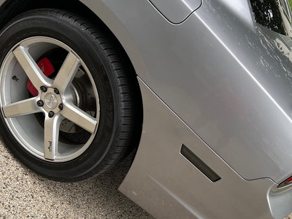 Raxiom Axial Series LED Rear Side Marker Lights; Smoked (11-14 Charger)