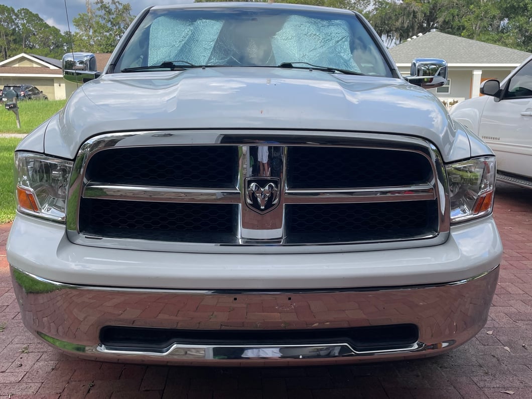 Raxiom Axial Series OEM Style Replacement Headlights with Single Bulb; Chrome Housing; Clear Lens (09-18 RAM 1500 w/ Factory Halogen Non-Projector Headlights)