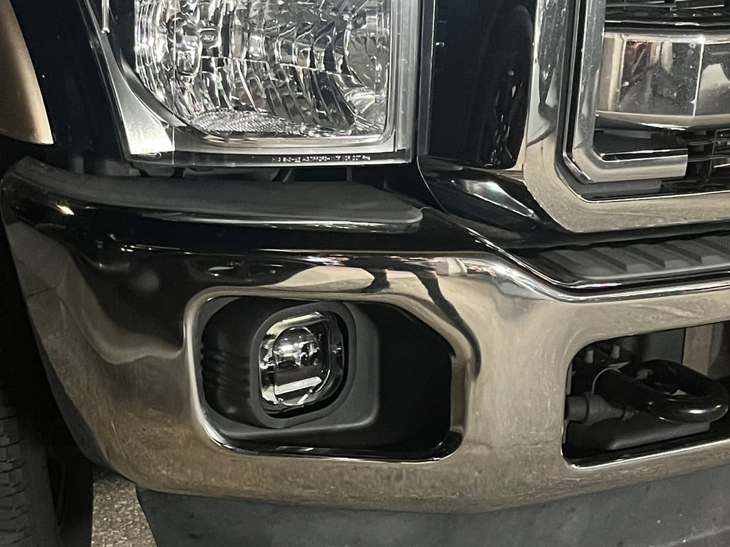 Raxiom Axial Series LED Angel Eye Fog Lights (11-16 F-250 Super Duty)