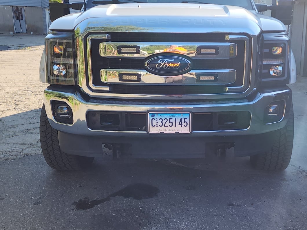Raxiom Axial Series LED Angel Eye Fog Lights (11-16 F-250 Super Duty)