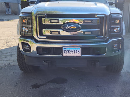Raxiom Axial Series LED Angel Eye Fog Lights (11-16 F-250 Super Duty)